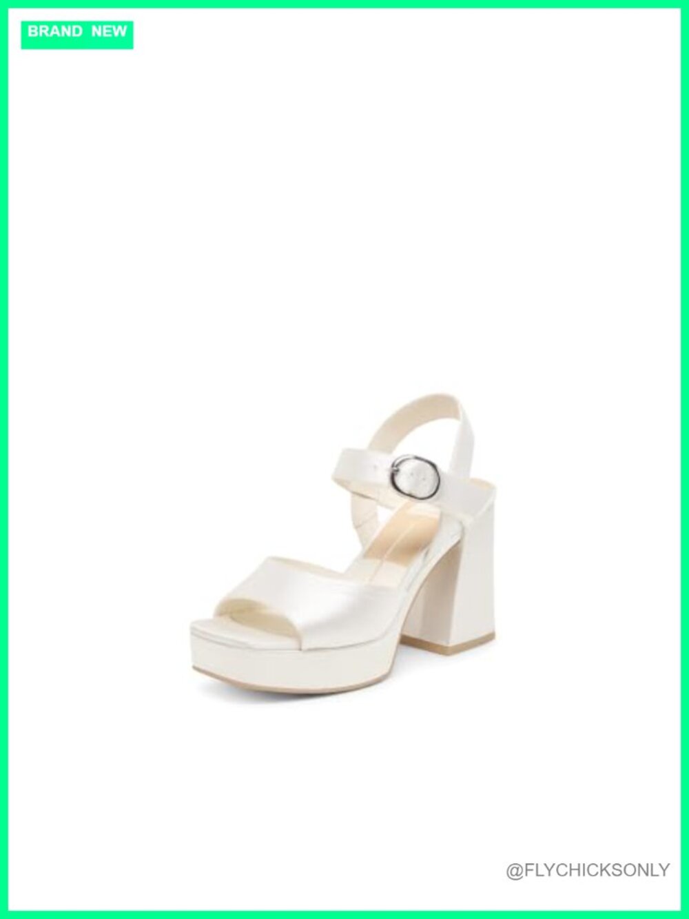 Platform Slingback Heeled Sandal Linen Open Toe Hook & Loop